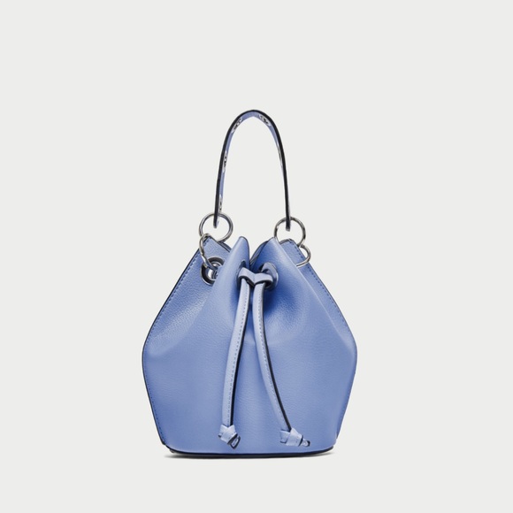 zara blue bag